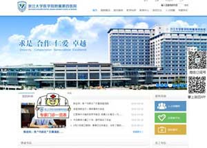 网站建设策划案例_浙江大学医学院附属第四医院
